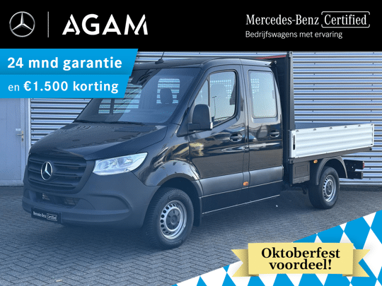 Mercedes-Benz Sprinter 317 CDI Pick-up 7-Persoons Trekhaak 3500kg