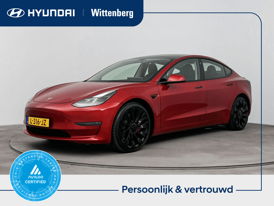 Tesla Model 3 Performance AWD 75 kWh - Afbeelding 1