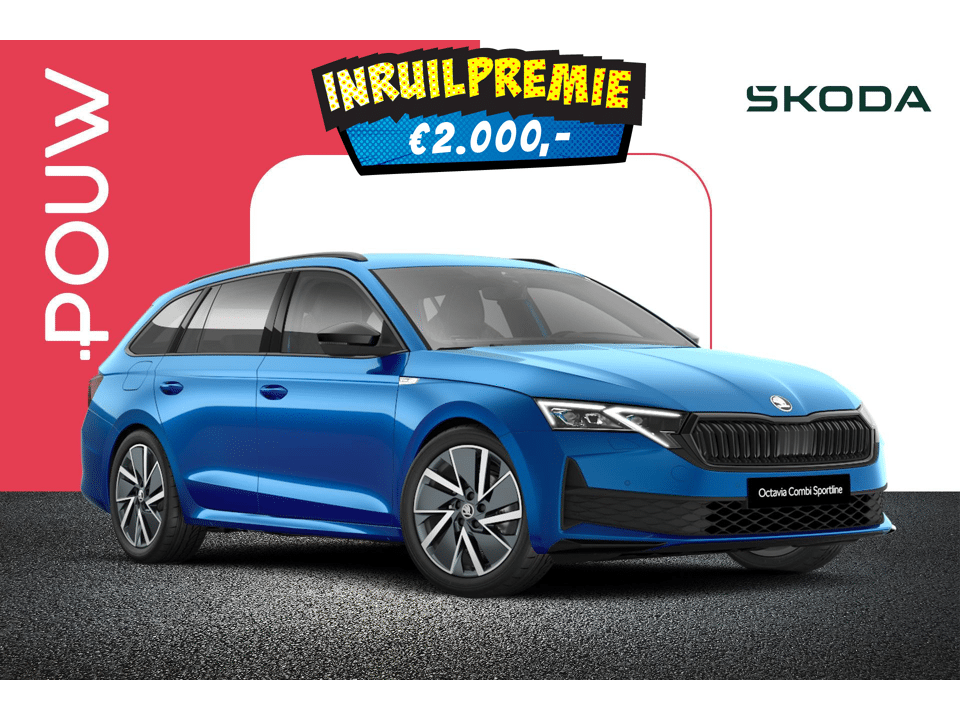 Škoda Octavia Combi 1.5 TSI 150pk DSG MHEV Sportline Business - Afbeelding 1