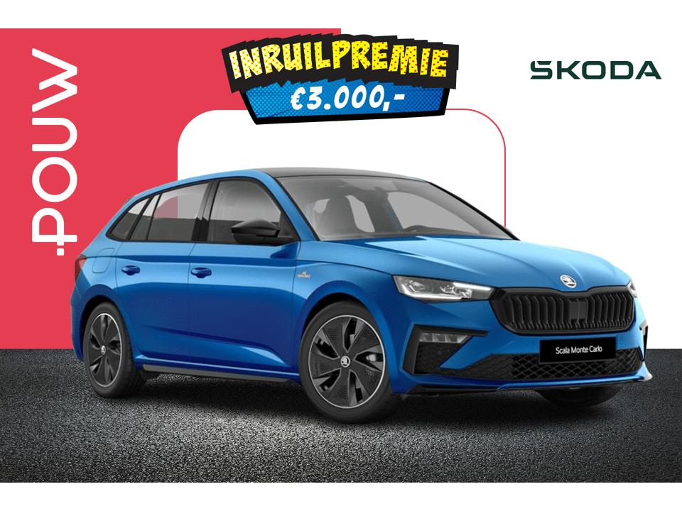 Škoda Scala 1.0 TSI 115pk DSG Monte Carlo - Afbeelding 1