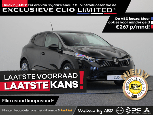 Renault Clio Limited 35 TCe 90pk