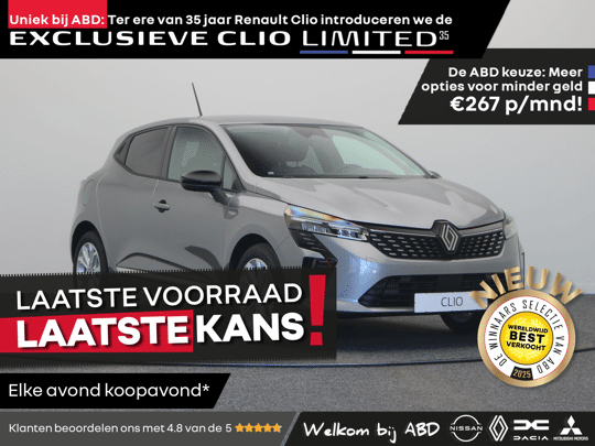 Renault Clio Limited 35 TCe 90pk