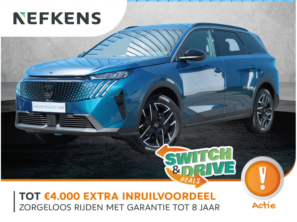 Peugeot 5008 1.2 Hybrid 136 PK Allure - Afbeelding 1