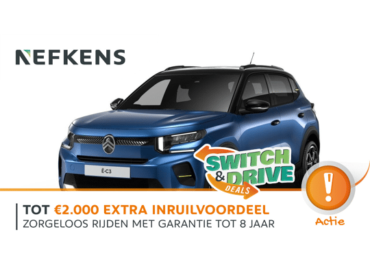 Citroën ë-C3 Max 113pk 44 kWh