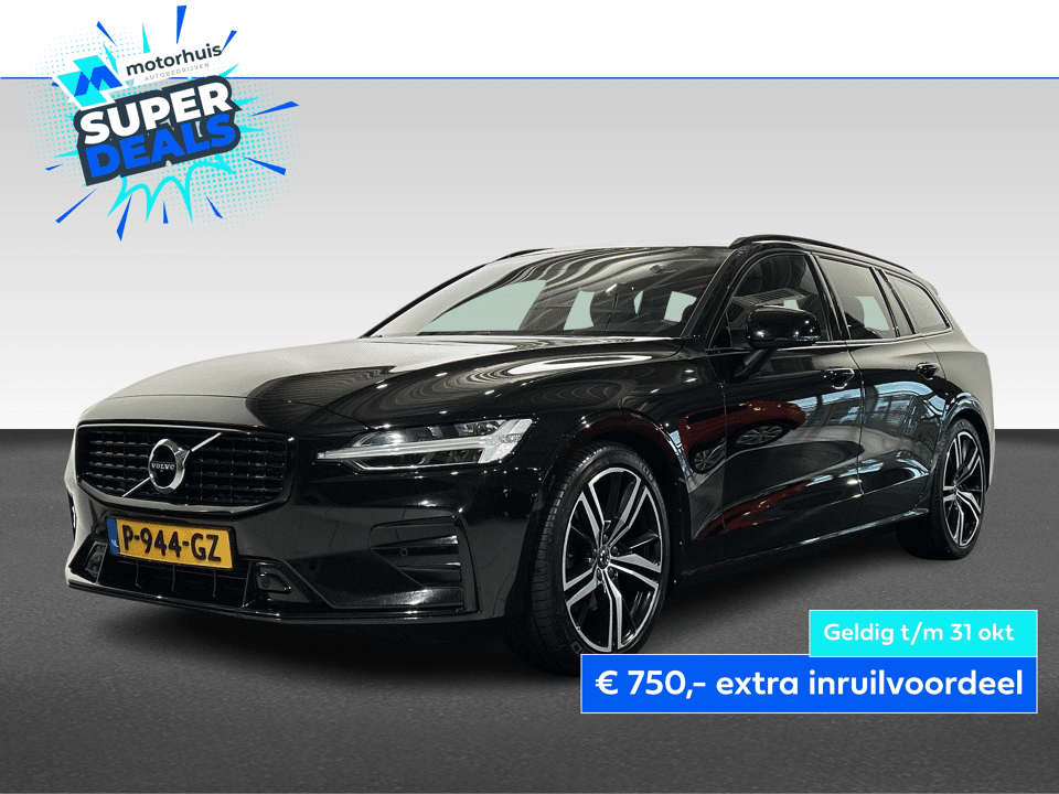 Volvo V60 B4 197pk Geartronic Mild Hybrid R-Design - Afbeelding 1