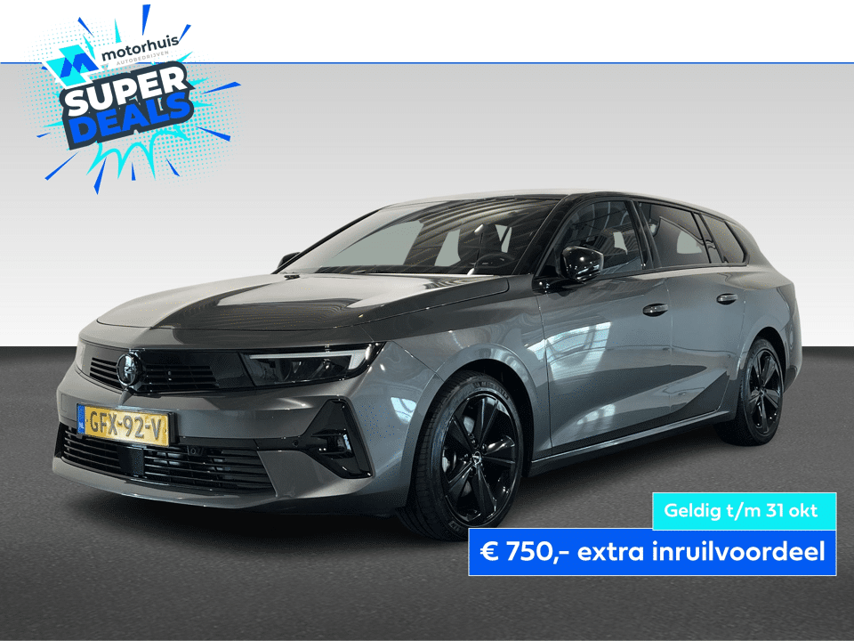 Opel Astra Sports Tourer 1.2 Turbo Hybrid 136pk Start/Stop eDCT GS - Afbeelding 1