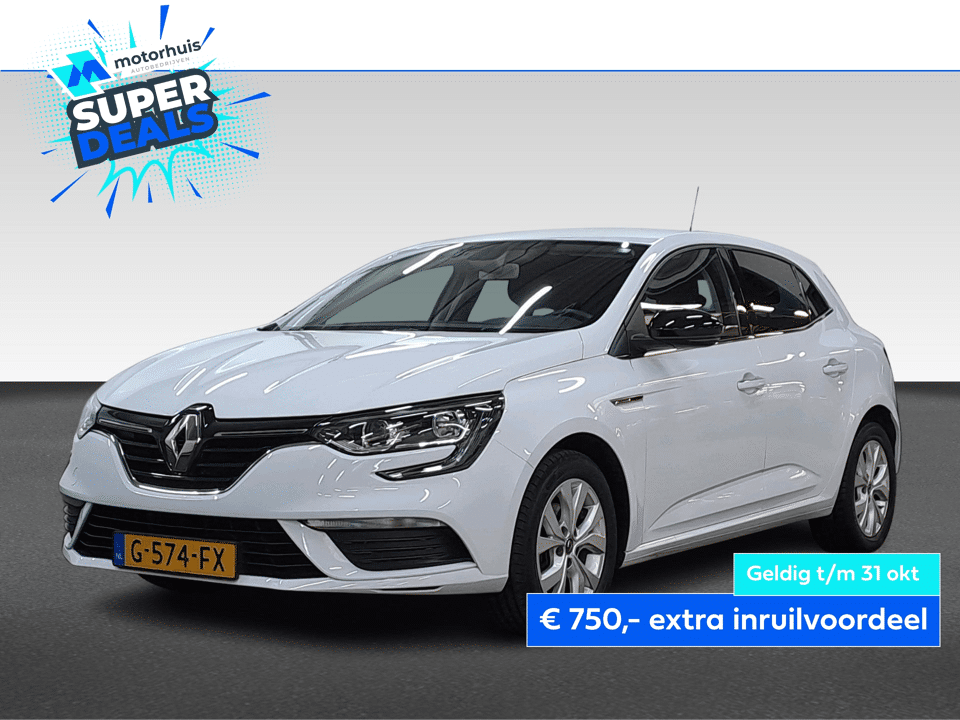 Renault Megane Hatchback 1.3 TCE 115PK LIMITED NAVI TEL PDC NAP - Afbeelding 1
