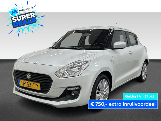 Suzuki Swift 1.2 SMART HYBRID 90PK SELECT 5DRS NAVI TEL CAMERA LM STOELVERWARMING NAP