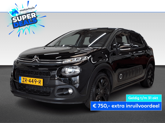 Citroën C3 1.2 PureTech 83PK SHINE NAVI TEL CRUISE PDC CAMERA NAP