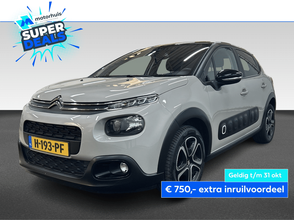 Citroën C3 1.2 PureTech 82PK FEEL EDITION NAVI TEL CRUISE PDC NAP - Afbeelding 1