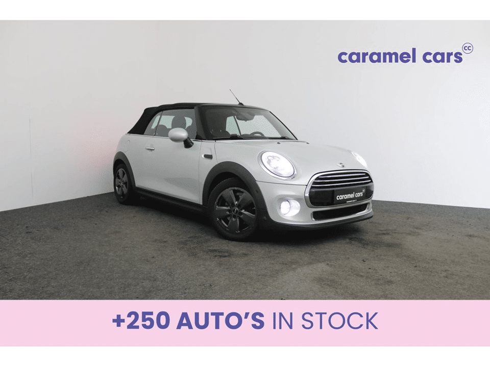 MINI Cooper Cabrio AUTOMAAT *RADIO*CRUISE CONTROL*GPS*ZETELVERWARMING*SENSOREN* - Afbeelding 1