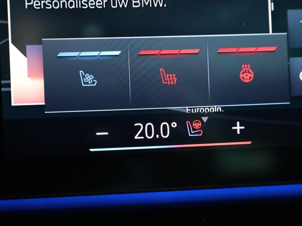Elektrisch verwarmde voorstoelen