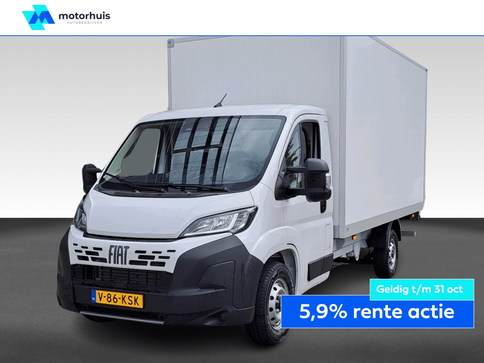 Fiat Ducato CC 2.2 MJ 180pk L3 2.2 Multijet 180PK 3.5t 7-traps AUTOMAAT BAKWAGEN + LAADKLEP **GEEN BPM - Afbeelding 1