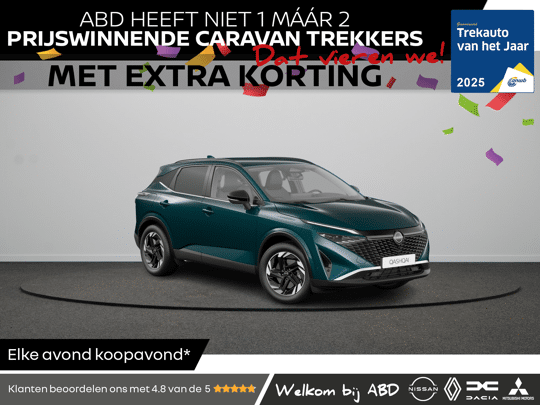 Nissan QASHQAI N-Connecta + Panoramisch glazen dak + Cold Pack e-Power