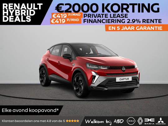 Renault Captur esprit Alpine Full hybrid