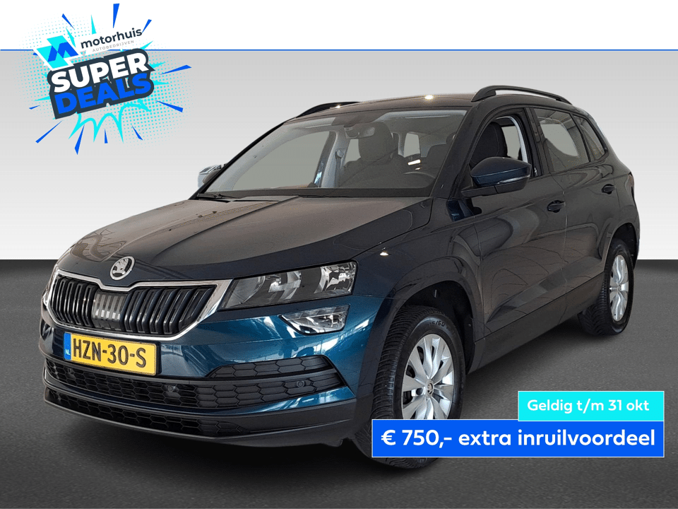 Škoda Karoq 1.0 TSI 115PK CLEVER NAVI ECC WINTERPACK PDC - Afbeelding 1