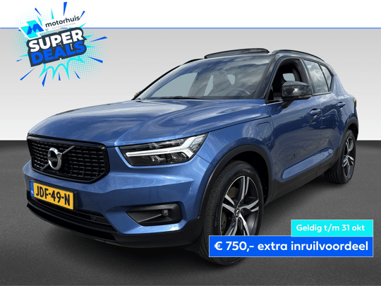 Volvo XC40 T4 RECHARGE 262PK R-DESIGN AUTOMAAT PANO LEDER