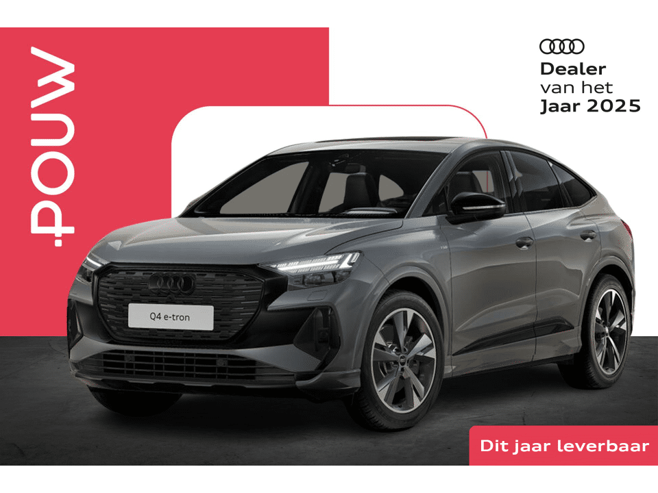 Audi Q4 e-tron Sportback 45 quattro 286pk S Edition Competition 82 kWh - Afbeelding 1