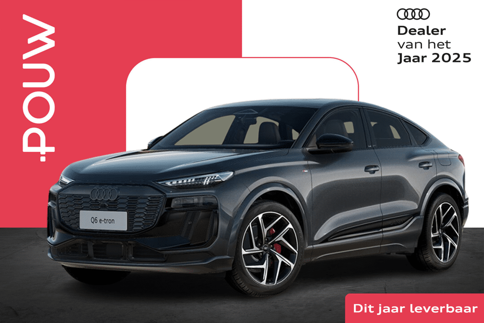Audi Q6 Sportback e-tron 252pk S-line edition 83 kWh - Afbeelding 1