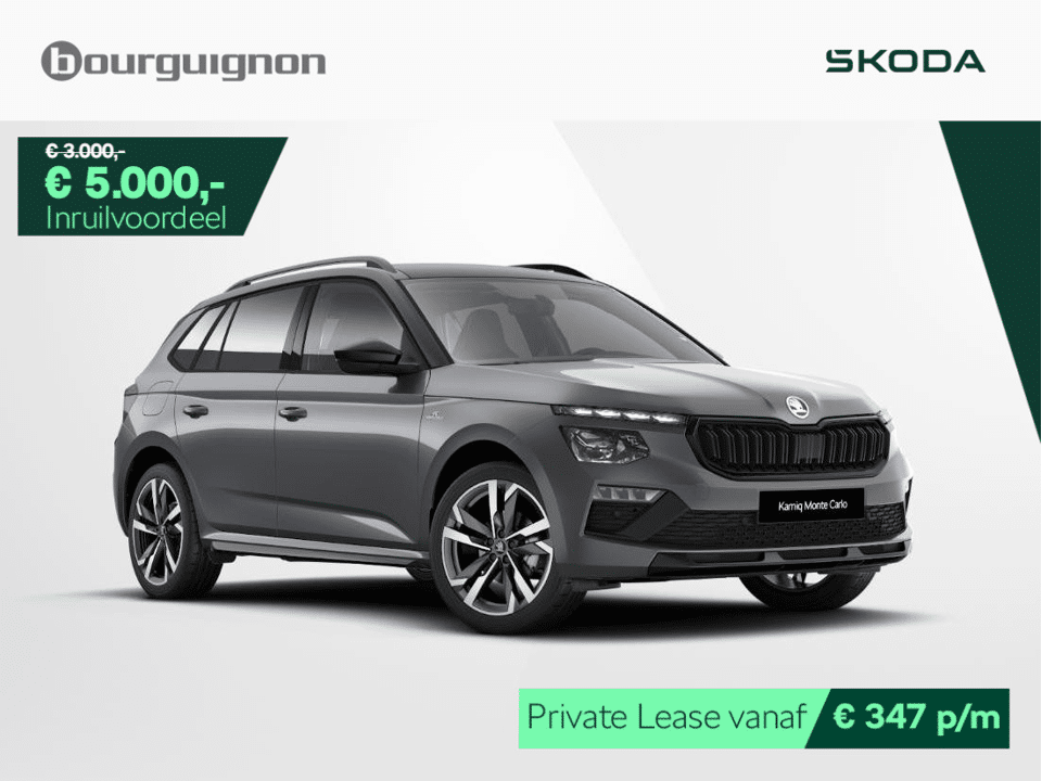 Škoda Kamiq Monte Carlo 1.0 TSI 115 PK | Automaat - Afbeelding 1