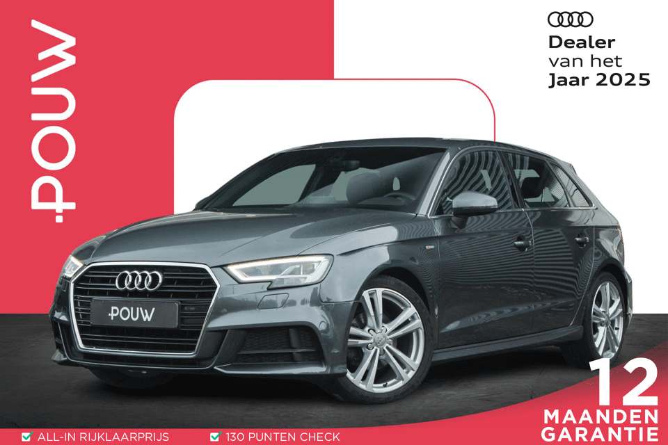 Audi A3 Sportback 30 TFSI 115pk S Line Edition - Afbeelding 1