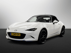 Mazda MX-5 1.5 SKYACTIV-G 132PK GT-M BLACK&WHITE NAVI FULL LED CAMERA LEDER PDC NL-AUTO NAP - Afbeelding 2