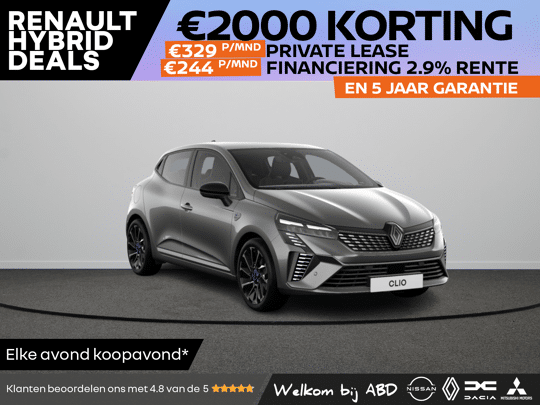 Renault Clio esprit Alpine E-TECH full hybrid 145