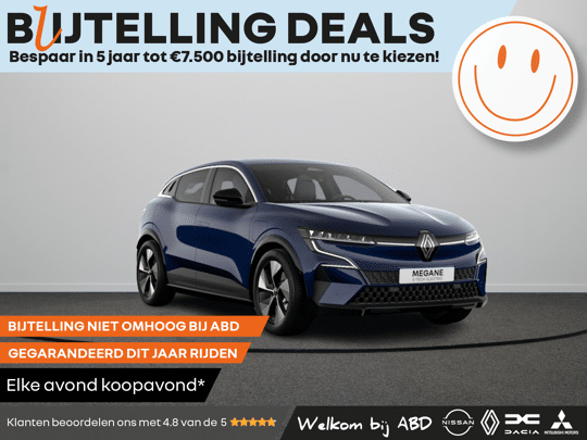 Renault Megane E-Tech Techno 60kWh Comfort range
