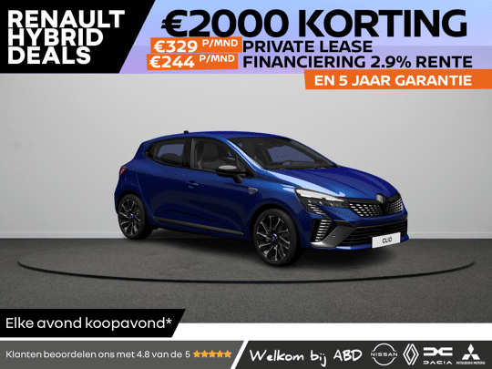 Renault Clio esprit Alpine E-TECH full hybrid 145
