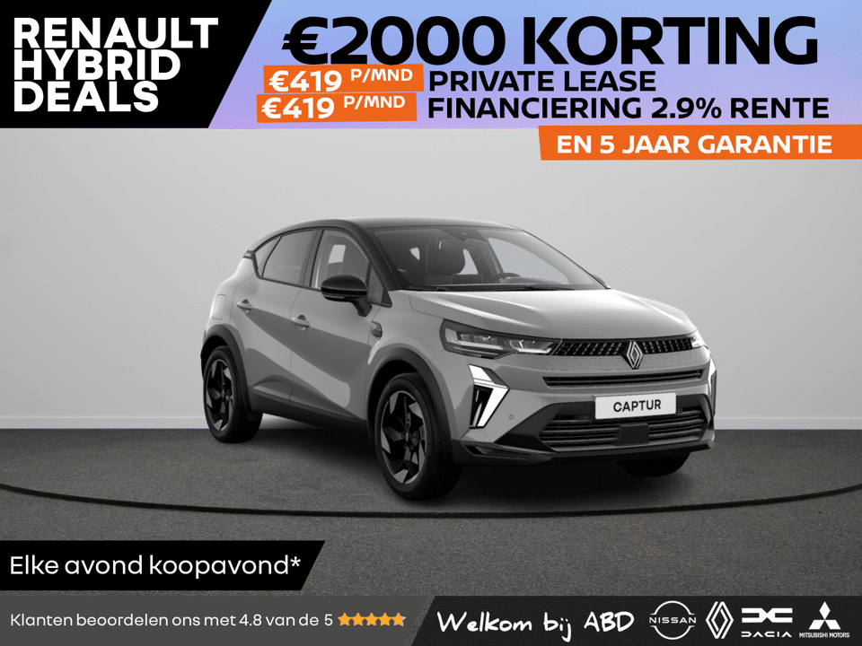 Renault Captur Techno Full hybrid - Afbeelding 1
