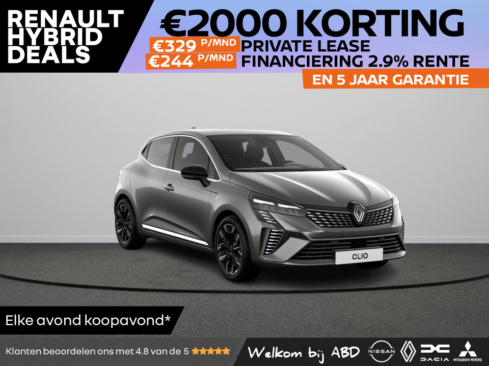 Renault Clio Techno E-TECH full hybrid 145 - Afbeelding 1