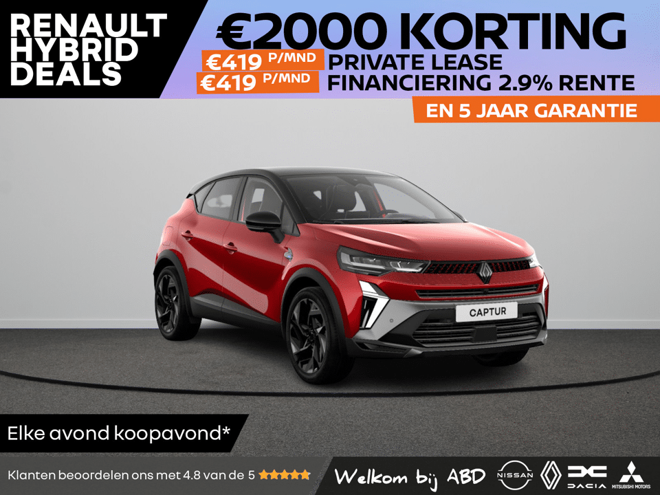 Renault Captur esprit Alpine Full hybrid - Afbeelding 1