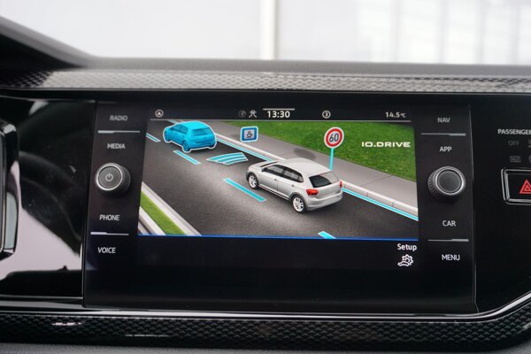 rijstrooksensor met correctie