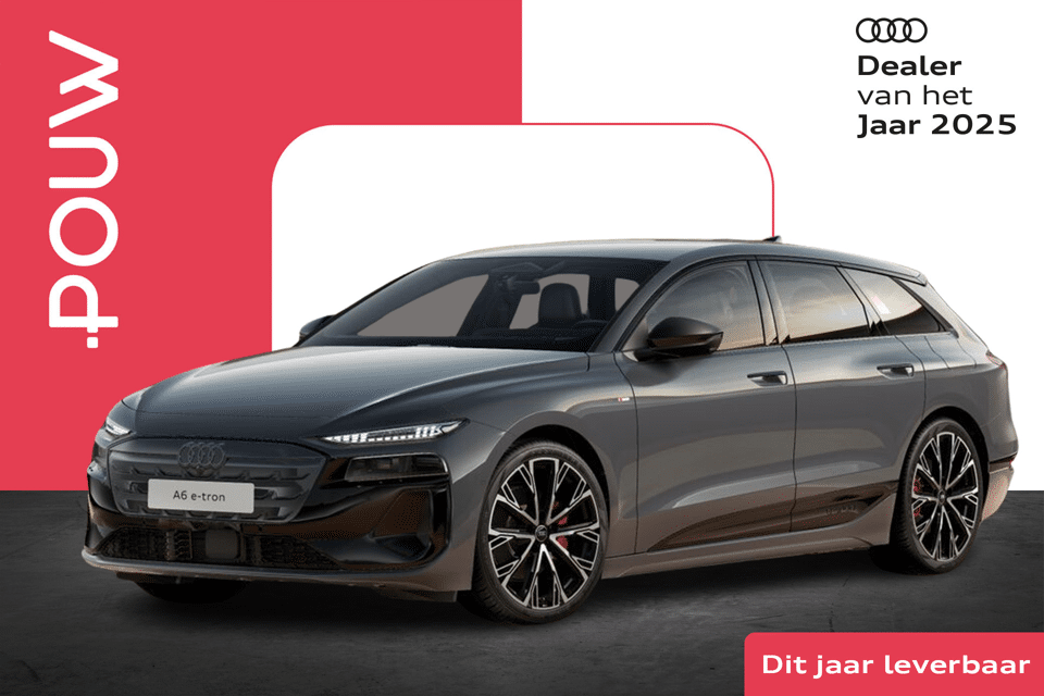 Audi A6 Avant e-tron 286pk S-line edition 83 kWh - Afbeelding 1
