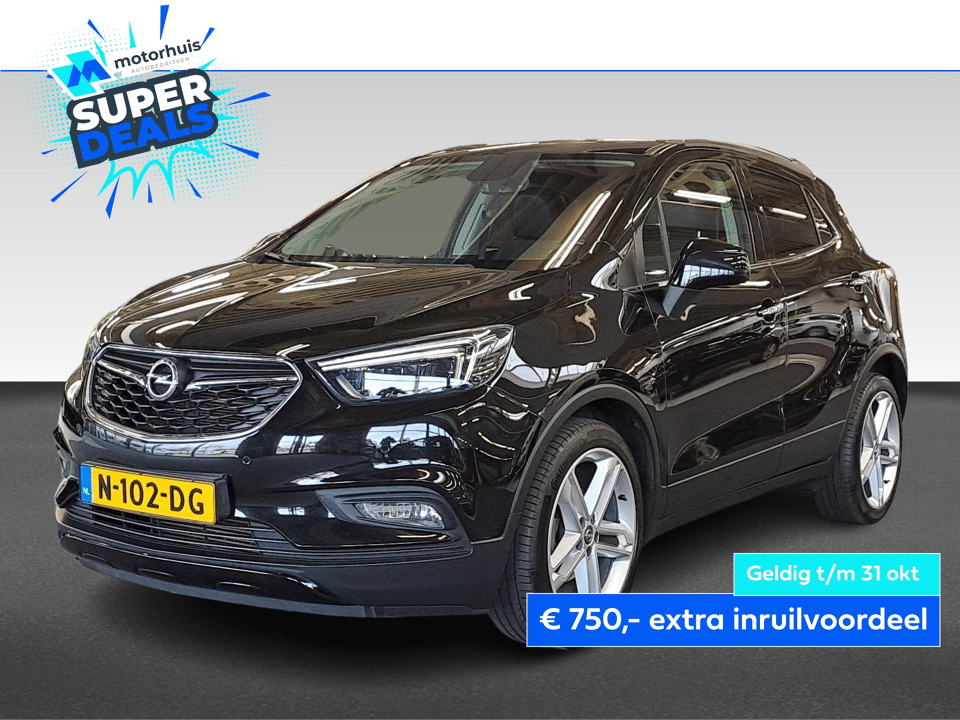 Opel Mokka X 1.4 TURBO 140PK AUTOMAAT INNOVATION NAVI ECC FULL LED WINTERPACK 19INCH - Afbeelding 1