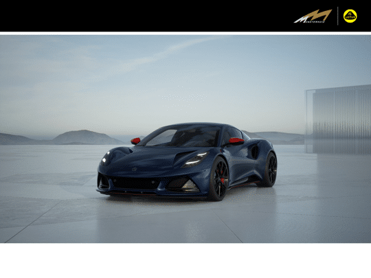Lotus Emira 2.0 Turbo SE Racing Line