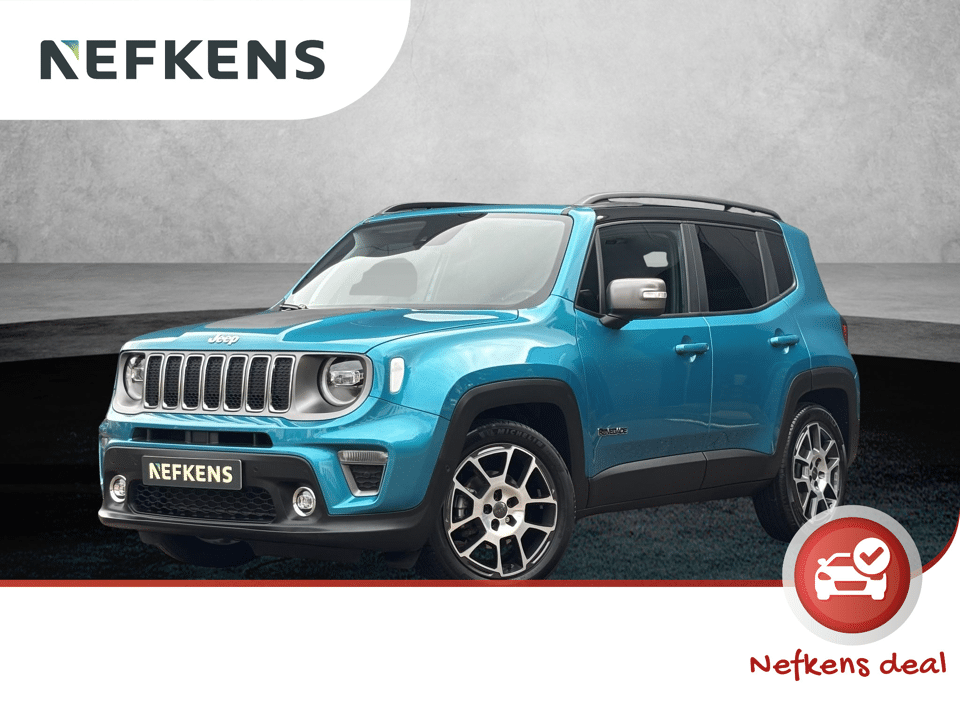 Jeep Renegade 1.3 Turbo 150pk Limited Automaat - Afbeelding 1