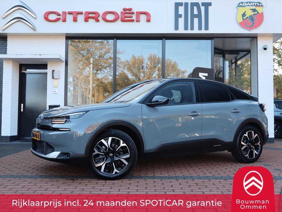 Citroën Ë-C4 EV 54kWh 156PK Extended Range Max, Rijklaarprijs | Stoelverwarming | Navigatie | 360 Camera - Afbeelding 1