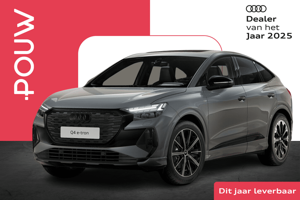 Audi Q4 Sportback e-tron 45 quattro 286pk S Edition Competition 82 kWh - Afbeelding 1