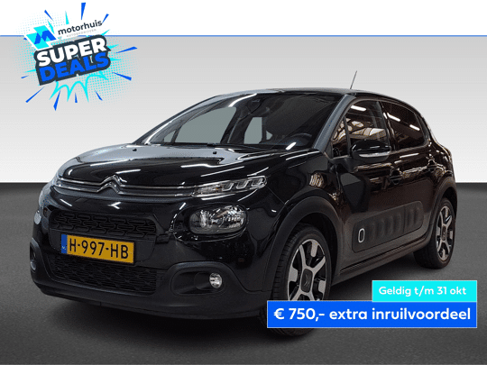 Citroën C3 1.2 PureTech 83PK SHINE CARPLAY CRUISE 17INCH PDC NAP
