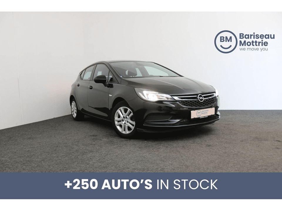 Opel Astra 1.0 BENZINE 5DEURS *DAB*GPS*CARPLAY*SENSOREN VOOR+ACHTER*KLIMAATREGELING* - Afbeelding 1