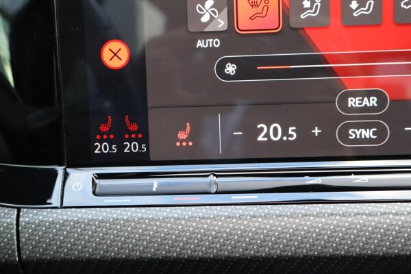 voorstoelen verwarmd