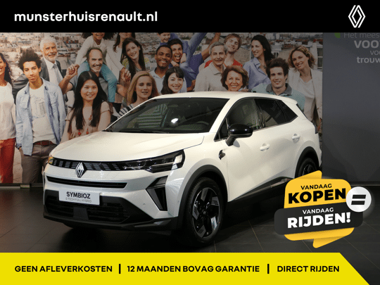 Renault Symbioz 1.8 E-Tech full hybrid 160 techno *NIEUW*