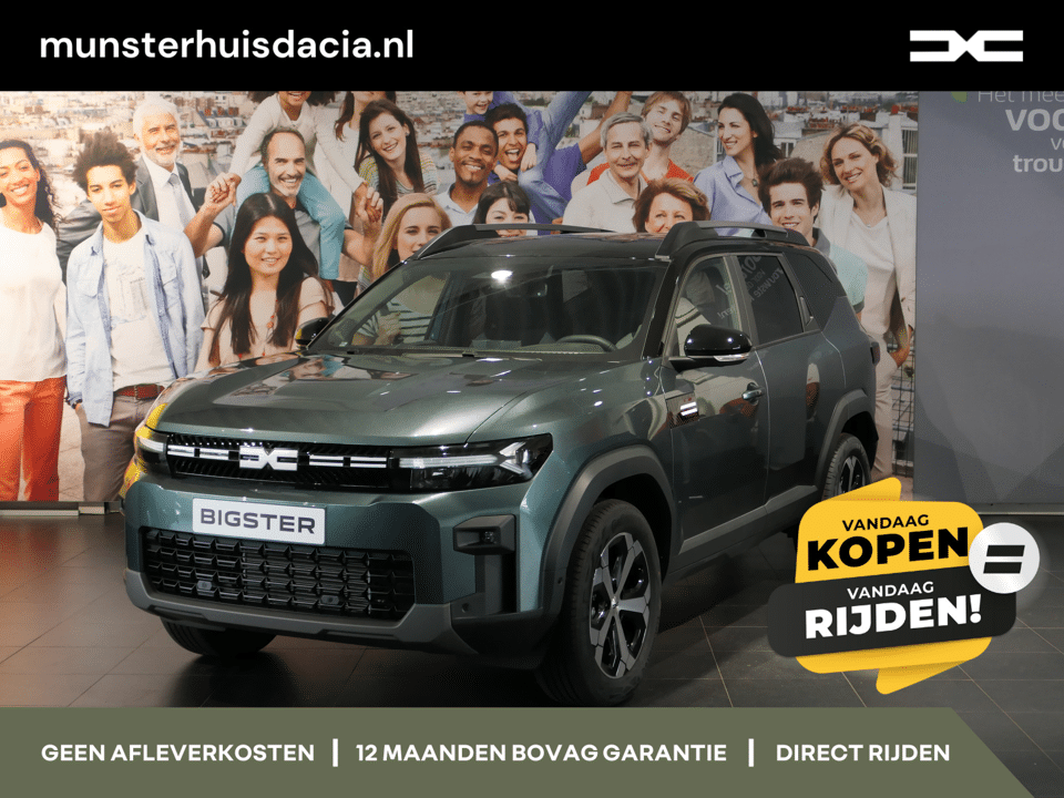 Dacia Bigster 1.8 Hybrid 155 Journey *NIEUW!* *Two-tone kleurstelling & Pack Assist!* - Afbeelding 1