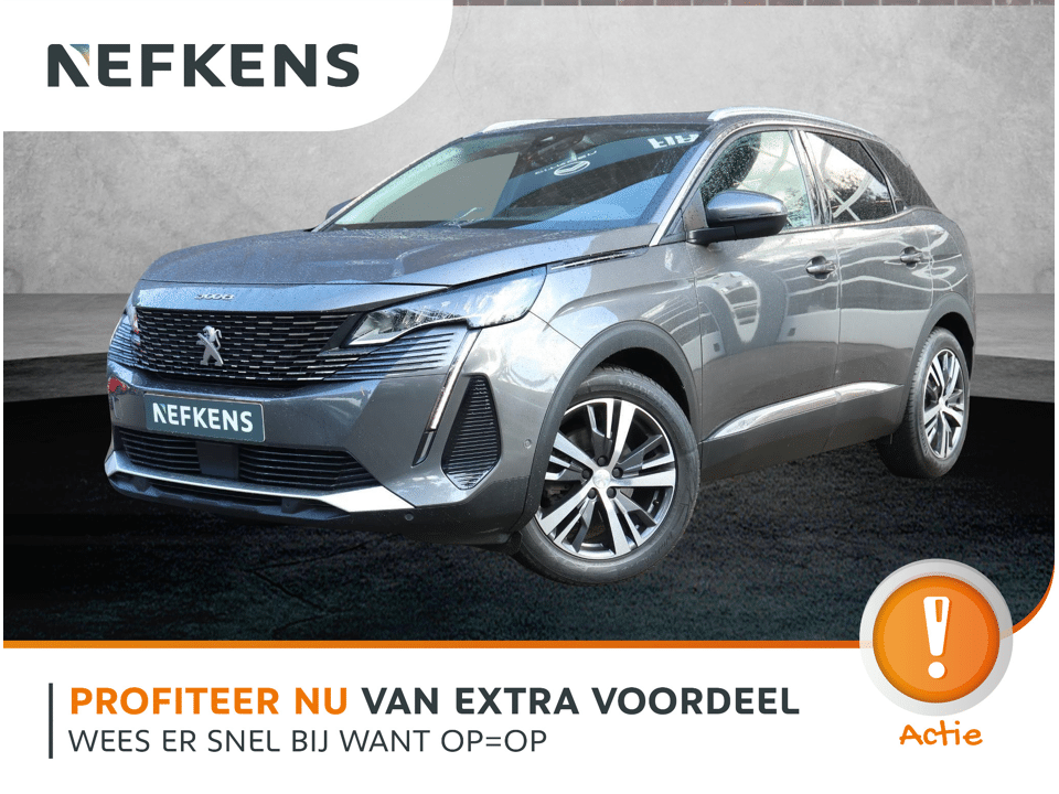 Peugeot 3008 SUV Blue Lease Allure 130PK - Afbeelding 1