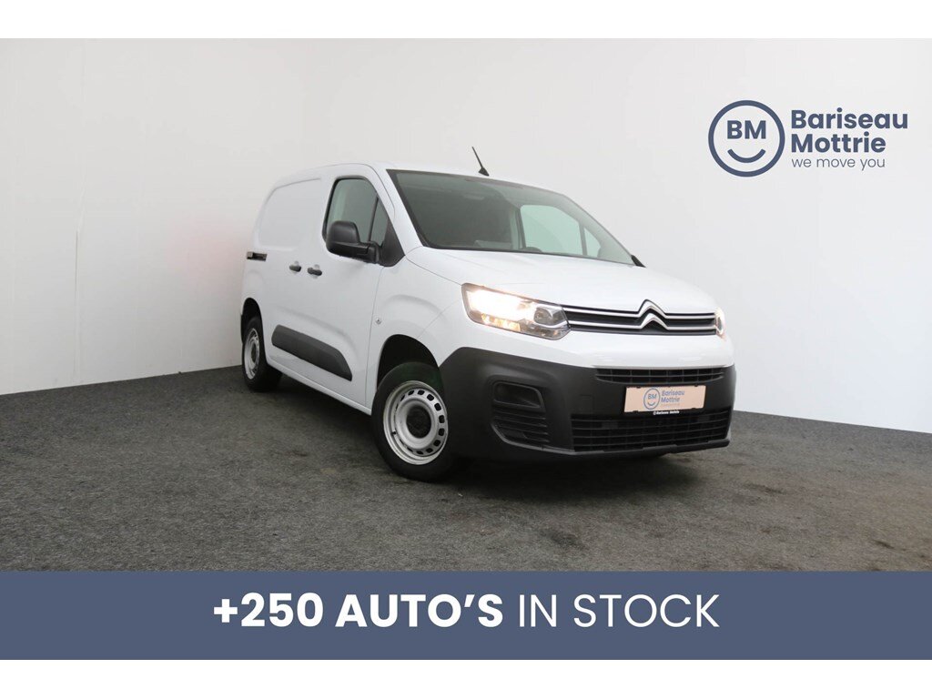 Citroën Berlingo Van 1.5D LICHTE VRACHT 3-ZIT *DAB*CARPLAY*SENSOREN ACHTER*AIRCO*CRUISE CONTROL*