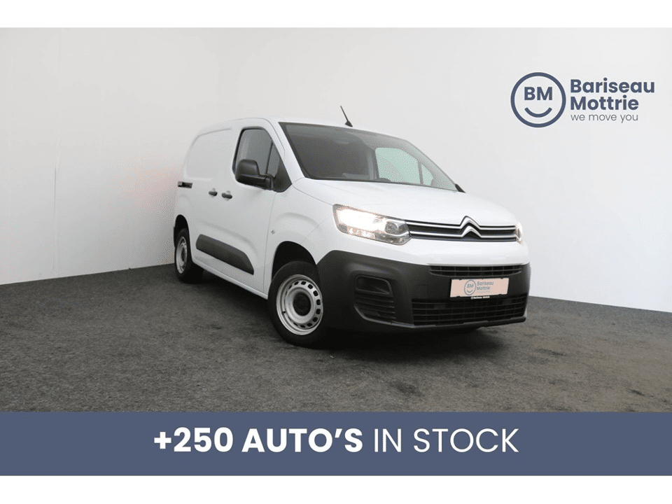 Citroën Berlingo Van 1.5D LICHTE VRACHT 3-ZIT *DAB*CARPLAY*SENSOREN ACHTER*AIRCO*CRUISE CONTROL* - Afbeelding 1