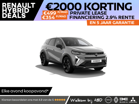 Renault Symbioz esprit Alpine Full hybrid