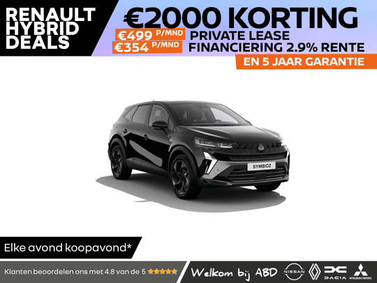 Renault Symbioz esprit Alpine Full hybrid