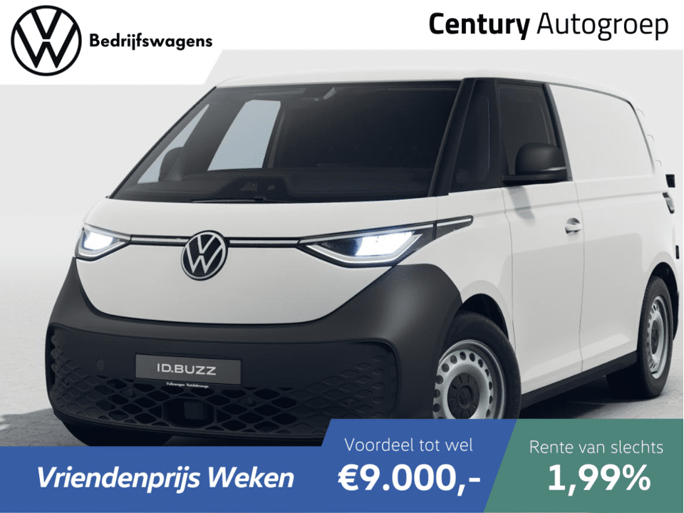 Volkswagen Bedrijfswagens ID. Buzz Cargo Economy Business Elektromotor 210 kW (286 pk) 2988 - Afbeelding 1